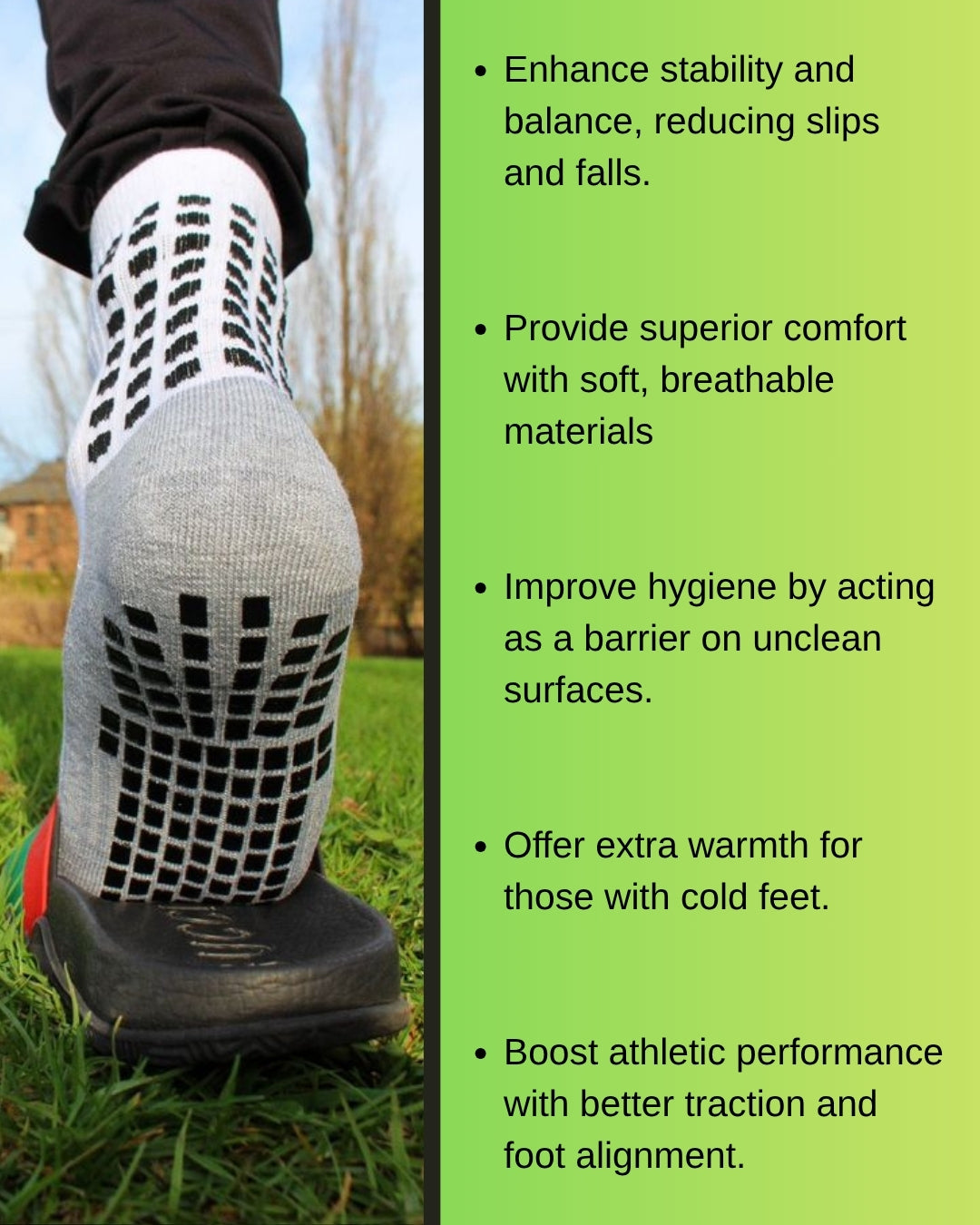 Grip Socks (White)