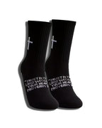 Christian Grip Socks (Black)