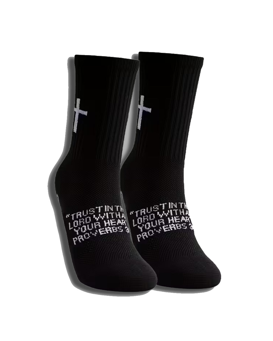 Christian Grip Socks (Black)