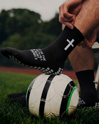 Christian Grip Socks (Black)