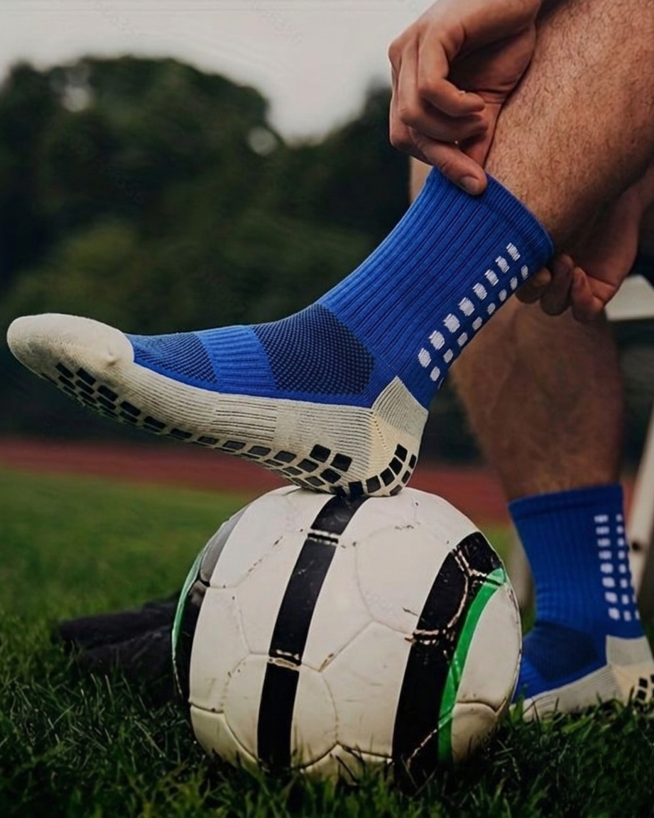 Grip Socks (Blue)