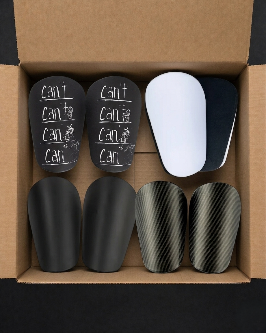 THE SHIN GUARD THAT GETS OUT OF YOUR WAY