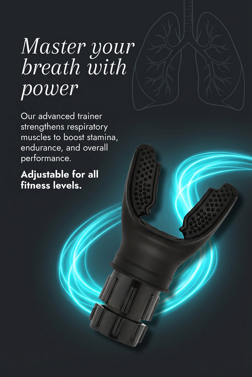TRAIN YOUR LUNGS. OWN THE SECOND HALF.